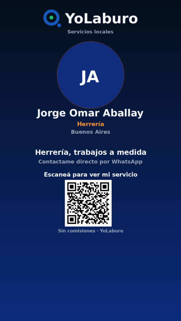 Herrería, trabajos a medida
