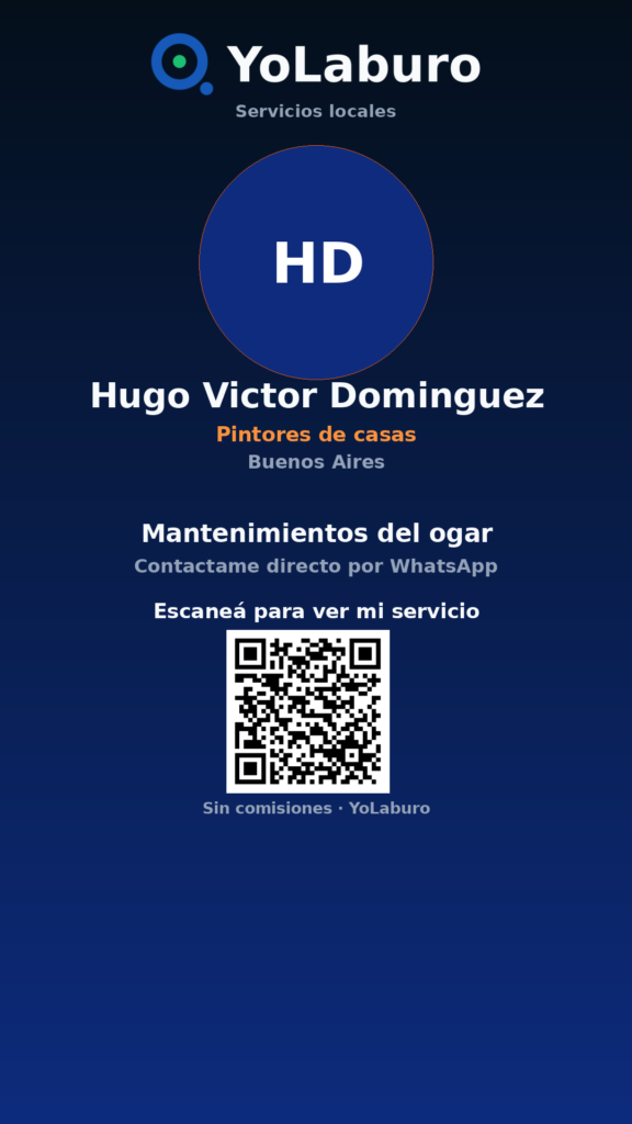 Mantenimientos del ogar