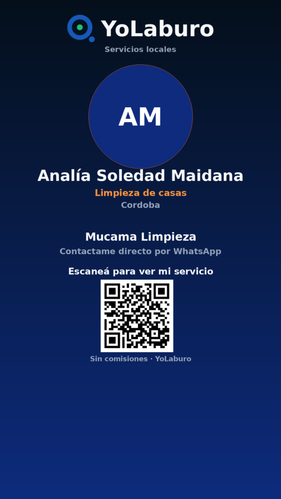 Mucama Limpieza