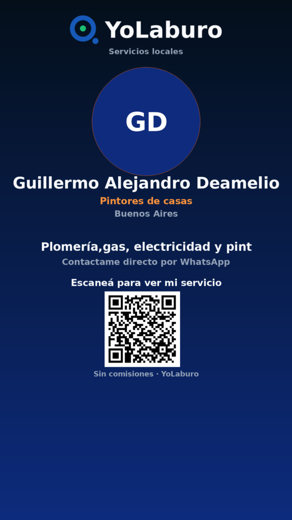 Plomería,gas, electricidad y pint