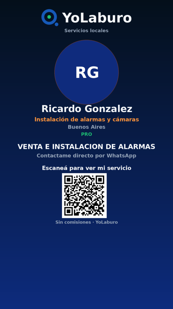 VENTA E INSTALACION DE ALARMAS