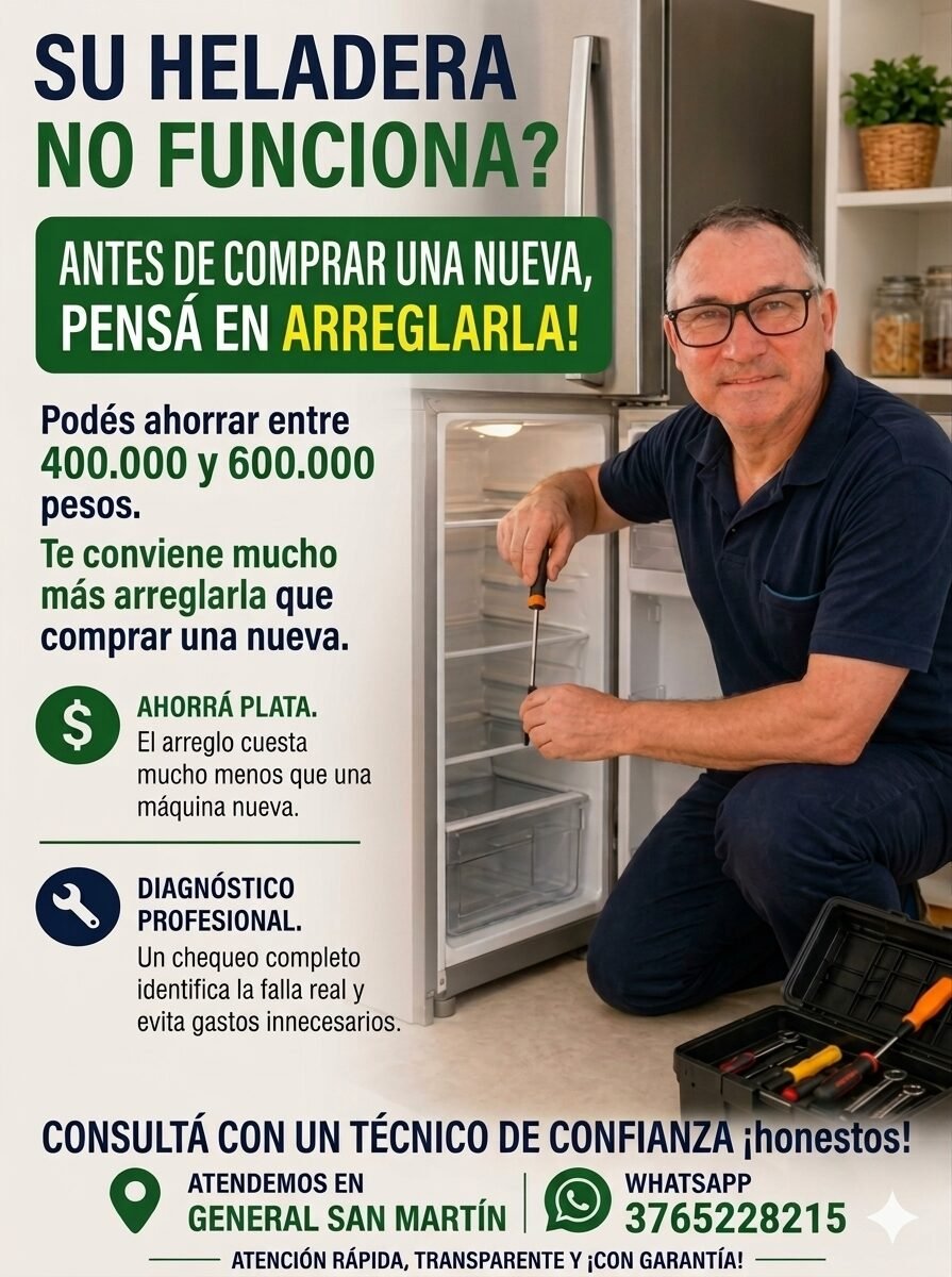 Refrigeración, heladeras, Aires