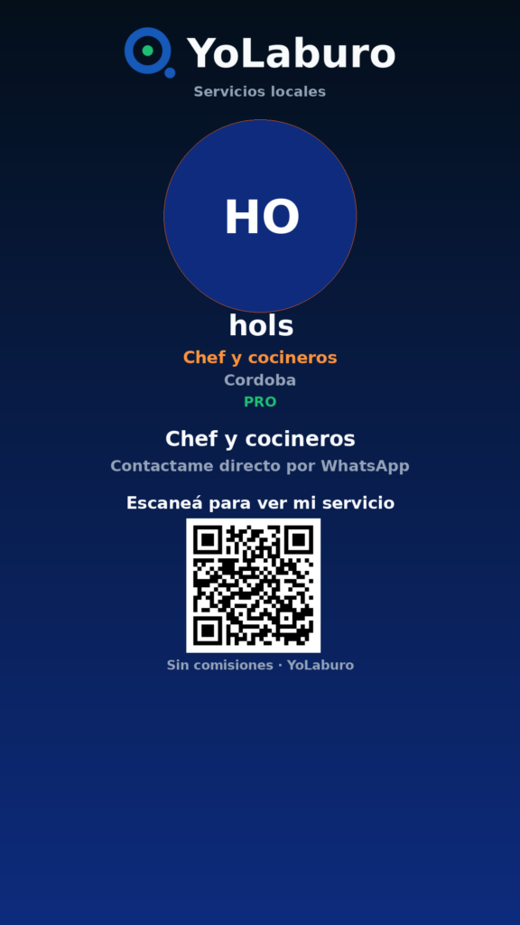 Chef y cocineros