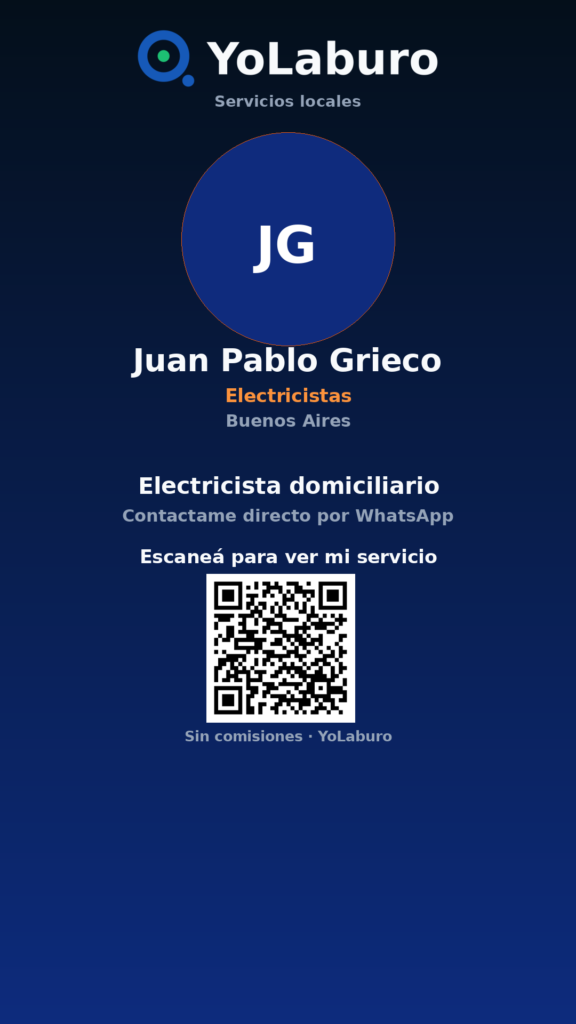 Electricista domiciliario
