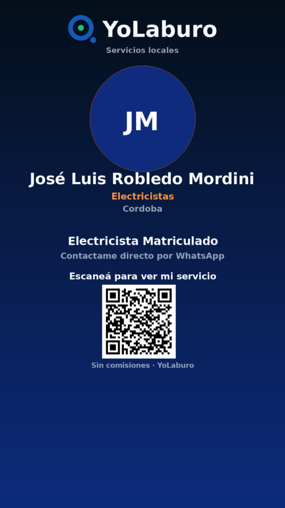 Electricista Matriculado