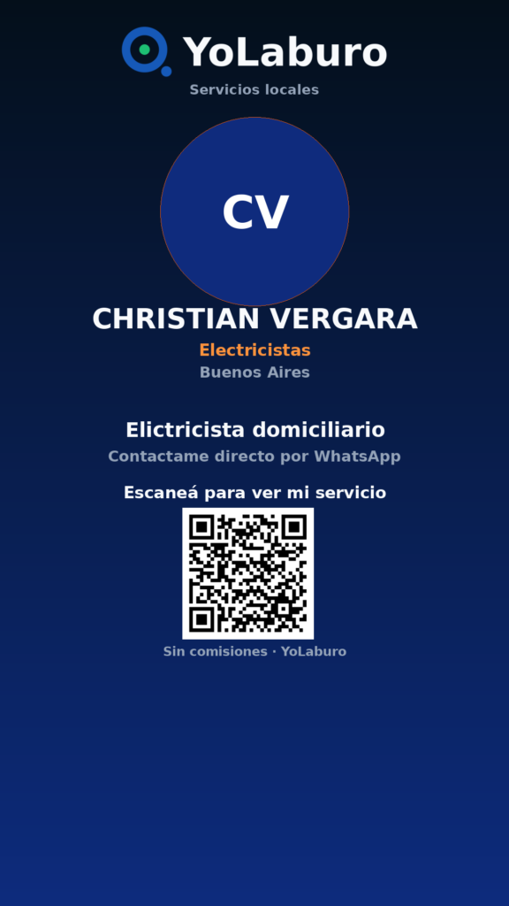 Elictricista domiciliario