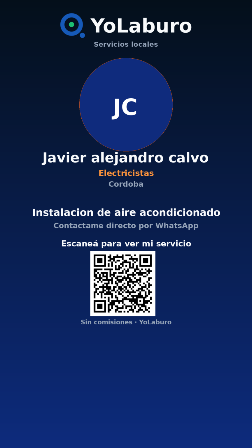 Instalacion de aire acondicionado
