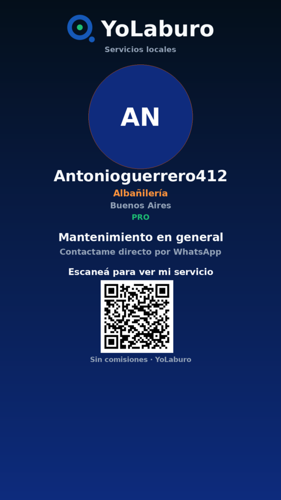 Mantenimiento en general