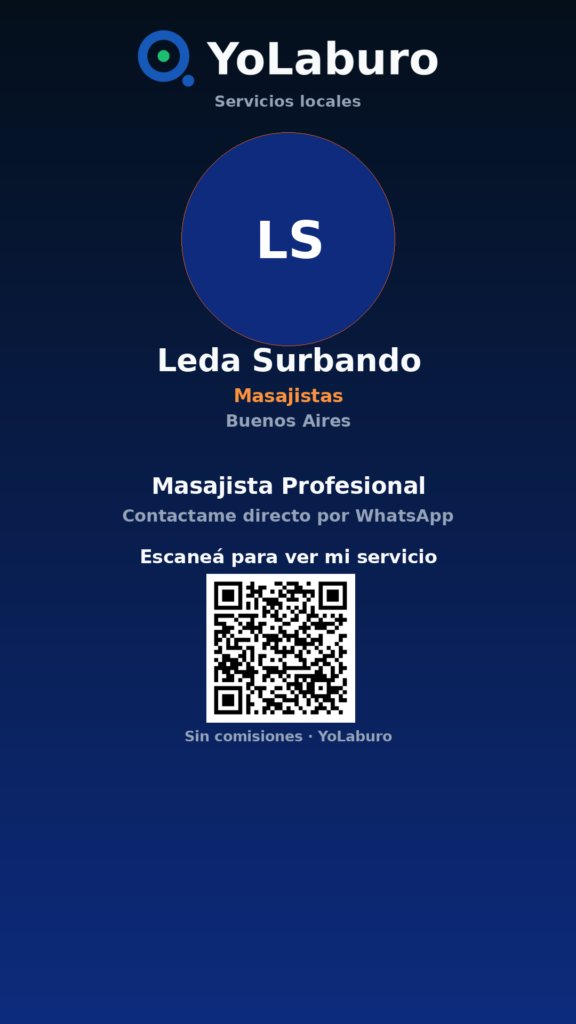 Masajista Profesional