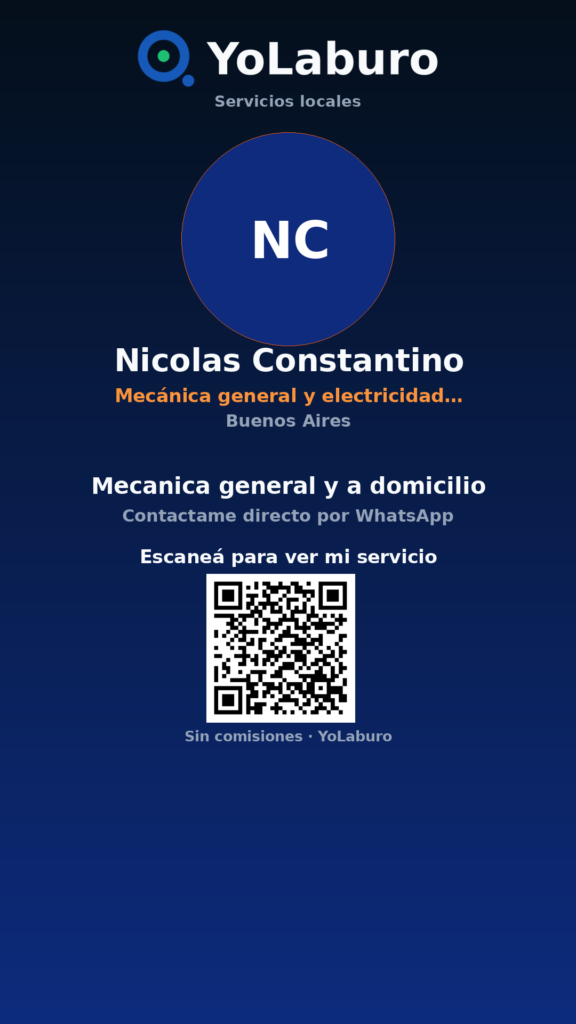 Mecanica general y a domicilio